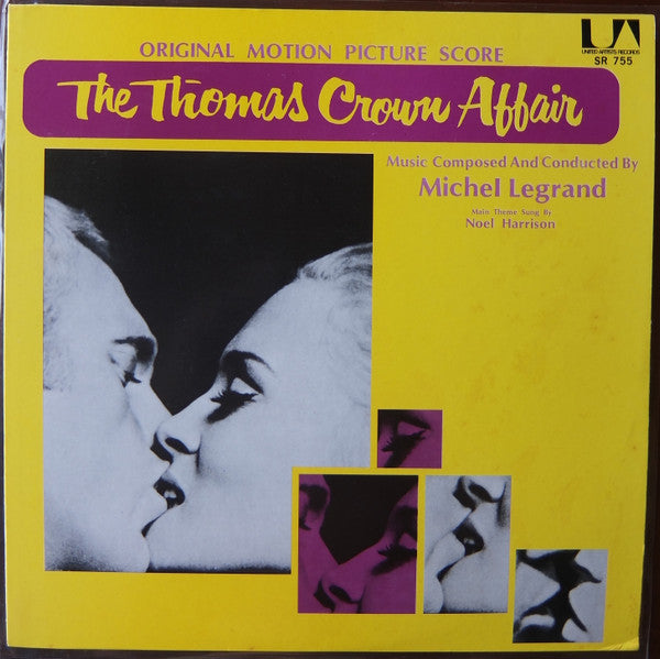 Michel Legrand - The Thomas Crown Affair (Original Motion Picture Score) (Vinyl, LP, Album, Stereo) Very Good (VG) / Very Good (VG)