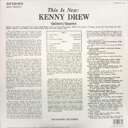 Kenny Drew Quintet - This Is New (Vinyl, LP, Album, Reissue, Remastered, Stereo) Near Mint (NM or M-) / Very Good Plus (VG+)