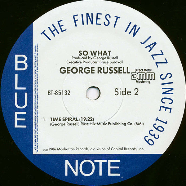 George Russell - So What (Vinyl, LP, Album) Very Good Plus (VG+) / Very Good Plus (VG+)