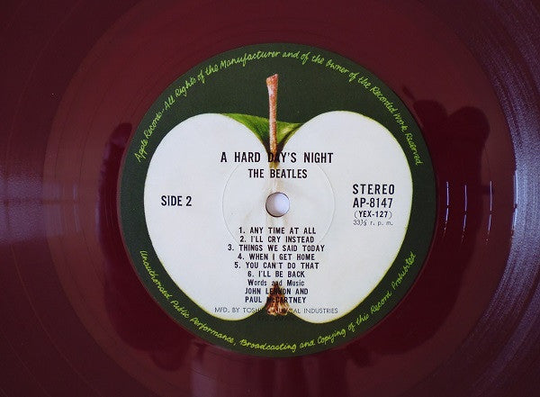 The Beatles - A Hard Day's Night (Vinyl, LP, Album, Stereo, Reissue)