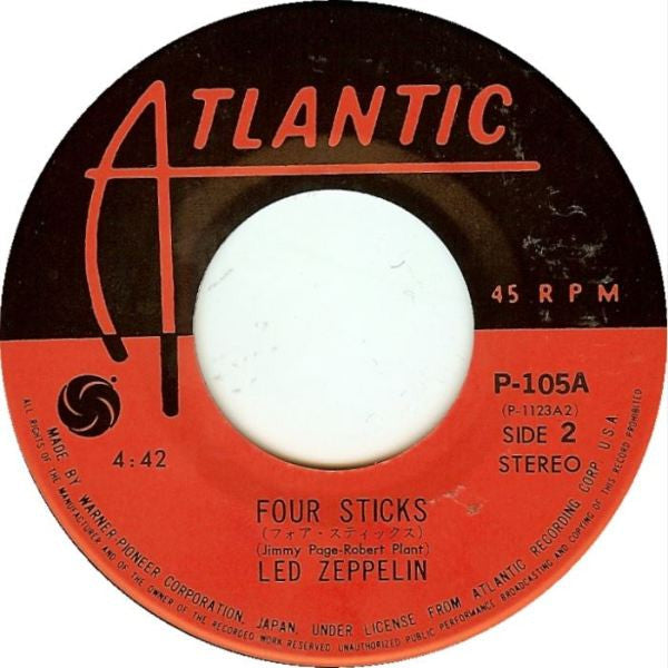 Led Zeppelin - Rock And Roll / Four Sticks (Vinyl, 7", 45 RPM, Sing...