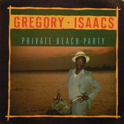 Gregory Isaacs - Private Beach Party (Vinyl, LP, Album) Very Good (VG) / Very Good (VG)