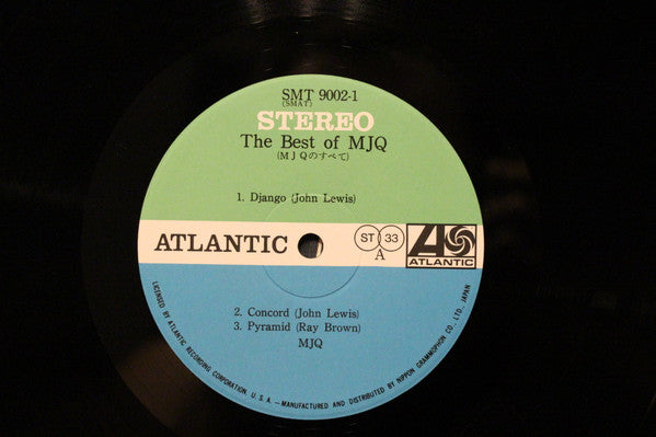 The Modern Jazz Quartet - The Best of MJQ (2xVinyl, LP, Compilation, Stereo) Very Good Plus (VG+) / Very Good Plus (VG+)