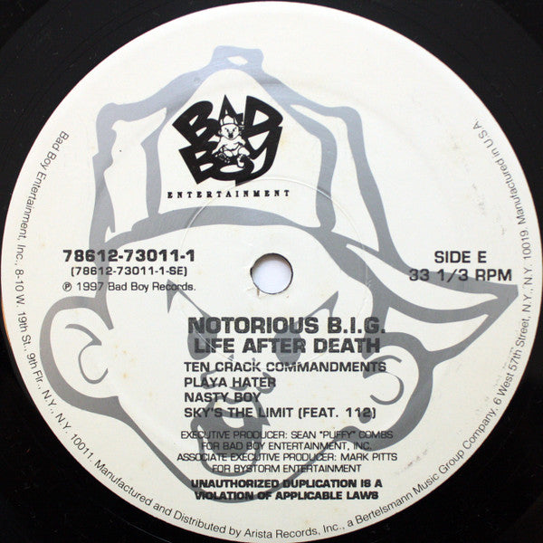 Notorious BIG - Life After Death (3xVinyl, LP, Album) Good Plus (G+) / Very Good (VG)