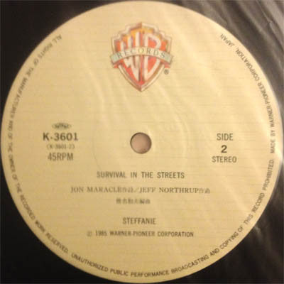 Steffanie - Hideaway (Remix) (Vinyl, 12", 45 RPM) Good Plus (G+) / Good Plus (G+)