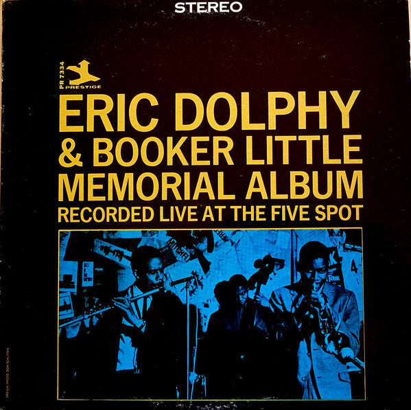 Eric Dolphy - Memorial Album Recorded Live At The Five Spot (Vinyl, LP, Album, Stereo) Very Good (VG) / Very Good Plus (VG+)