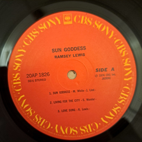 Ramsey Lewis - Sun Goddess (Vinyl, LP, Album, Reissue) Near Mint (NM or M-) / Very Good Plus (VG+)