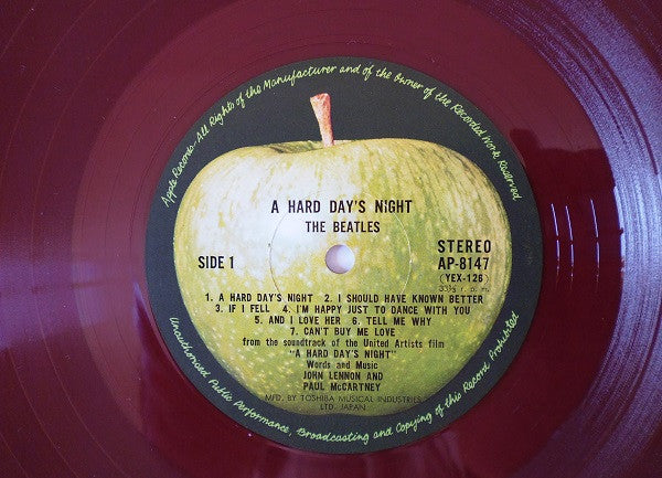 The Beatles - A Hard Day's Night (Vinyl, LP, Album, Stereo, Reissue)