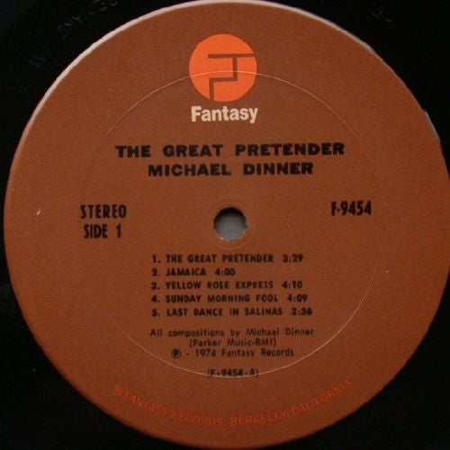 Michael Dinner - The Great Pretender (Vinyl, LP, Album) Good Plus (G+) / Very Good (VG)