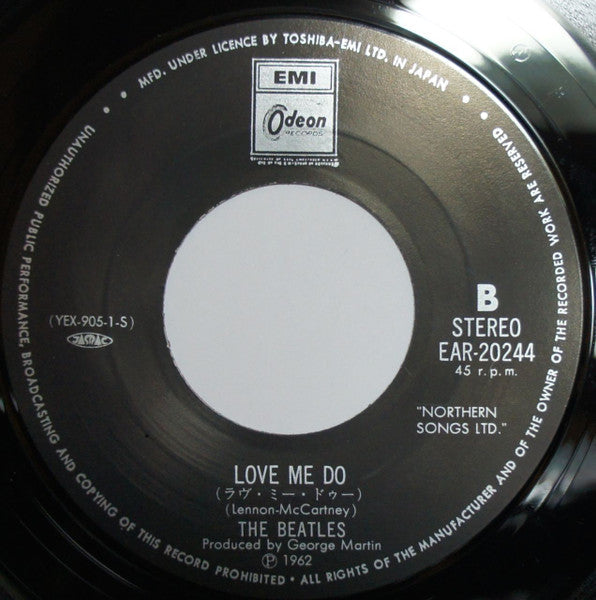 The Beatles - オール・マイ・ラヴィング = All My Loving / ラヴ・ミー・ドゥー = Love Me Do (Vinyl, 7", 45 RPM, Single, Reissue, Stereo) Very Good Plus (VG+) / Very Good Plus (VG+)