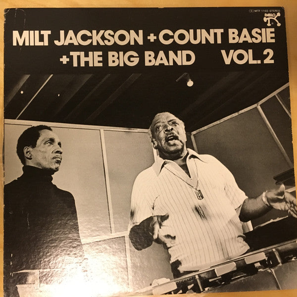 Milt Jackson - Milt Jackson + Count Basie + The Big Band Vol. 2 (Vinyl, LP) Very Good Plus (VG+) / Very Good Plus (VG+)
