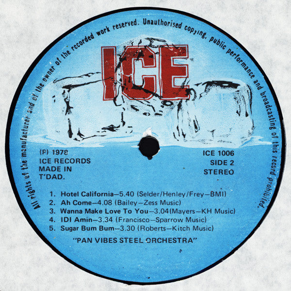 Pan Vibes Steel Orchestra - Classics To Kaiso (Vinyl, LP, Album) Very Good (VG) / Very Good (VG)