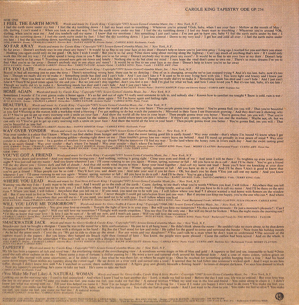 Carole King - Tapestry (Vinyl, LP, Album, Reissue)