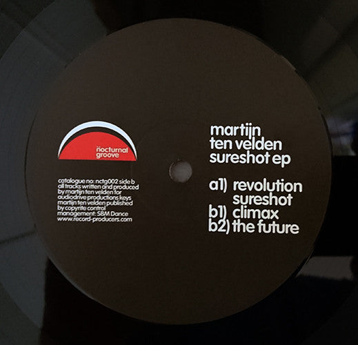 Martijn ten Velden - Sureshot EP (Vinyl, 12", EP) Good Plus (G+) / Very Good (VG)