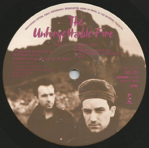 U2 - The Unforgettable Fire (Vinyl, LP, Album)