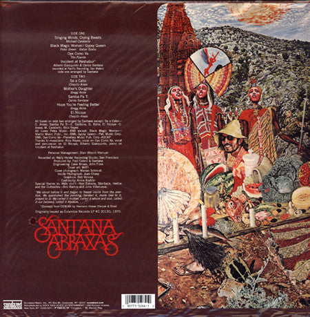Santana - Abraxas (Vinyl, LP, Album, Reissue, Stereo) Near Mint (NM or M-) / Very Good Plus (VG+)