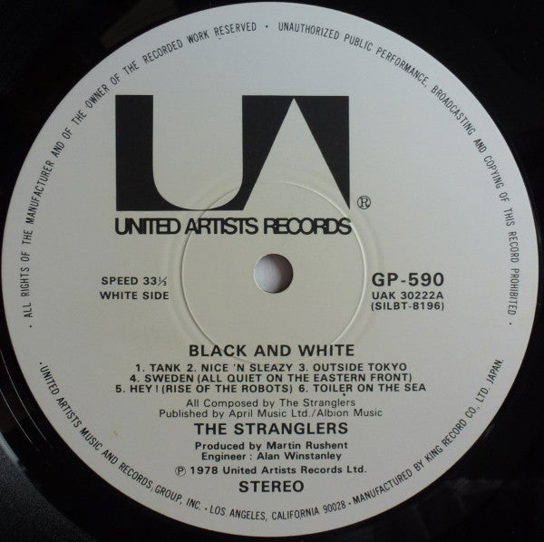 The Stranglers - Black And White (Vinyl, LP, Album)