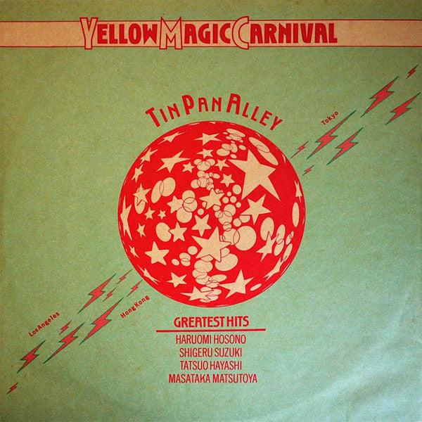 Tin Pan Alley - Yellow Magic Carnival - Tin Pan Alley Greatest Hits (Vinyl, LP, Album, Compilation, Partially Mixed, Stereo) Near Mint (NM or M-) / Very Good (VG)