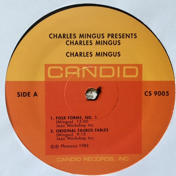 Charles Mingus - Presents Charles Mingus (Vinyl, LP, Album, Stereo, Reissue) Very Good Plus (VG+) / Very Good Plus (VG+)