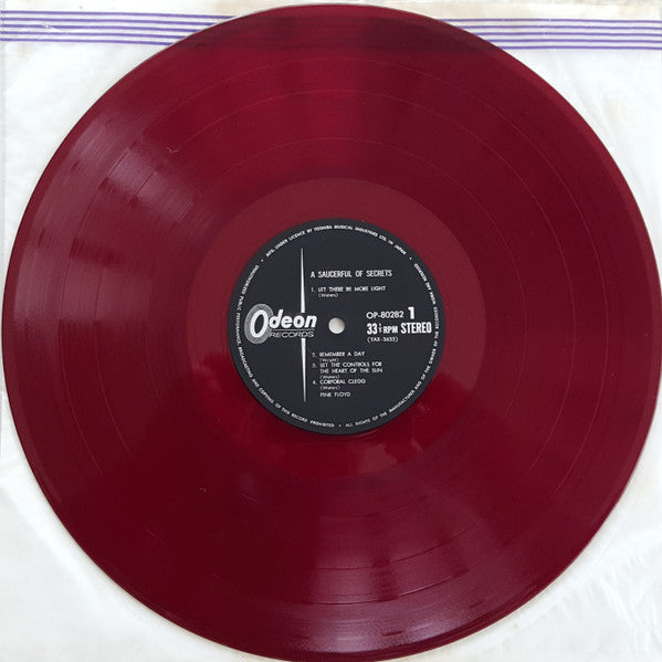 Pink Floyd - A Saucerful Of Secrets (Vinyl, LP, Album, Reissue, Stereo) Very Good (VG) / Very Good (VG)