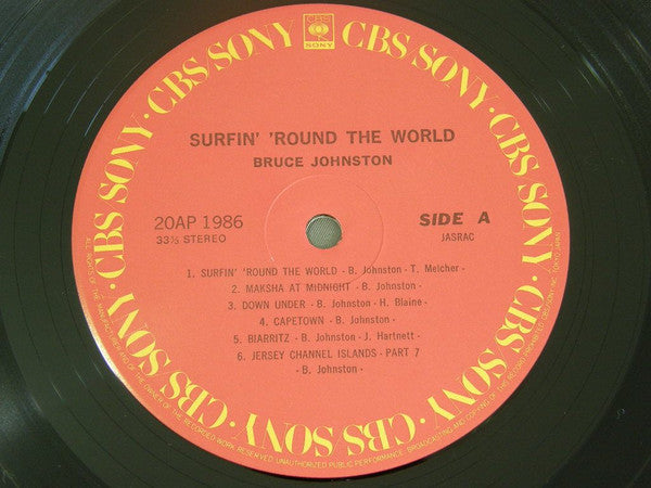 Bruce Johnston - Surfin' 'Round The World (Vinyl, LP, Album, Reissue) Near Mint (NM or M-) / Very Good Plus (VG+)