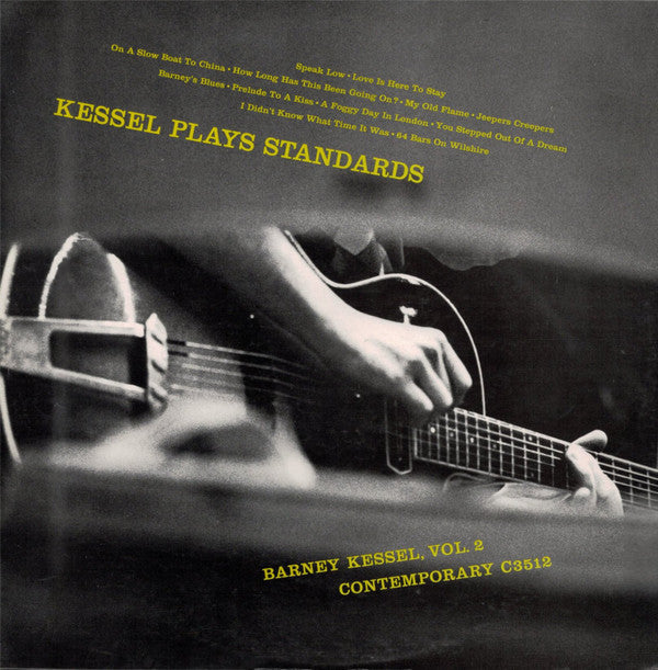 Barney Kessel - Kessel Plays Standards (Vinyl, LP, Album, Limited Edition, Reissue) Very Good (VG) / Very Good Plus (VG+)