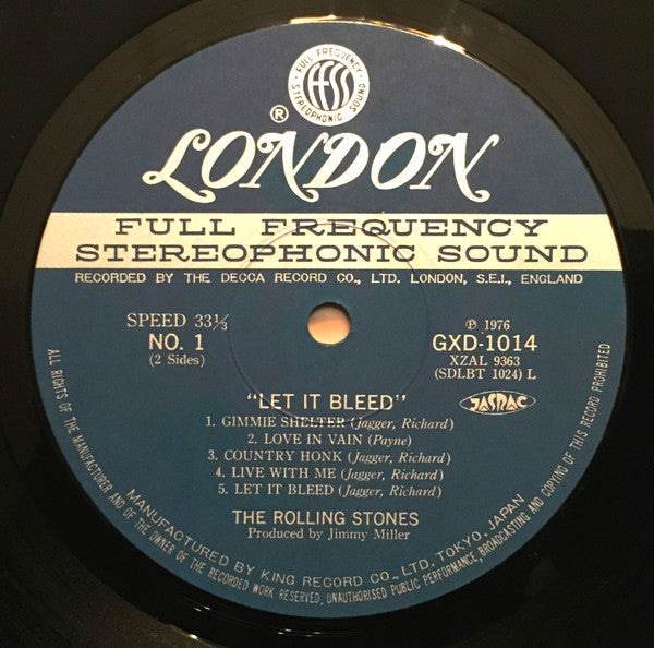 The Rolling Stones - Let It Bleed (Vinyl, LP, Album, Reissue)
