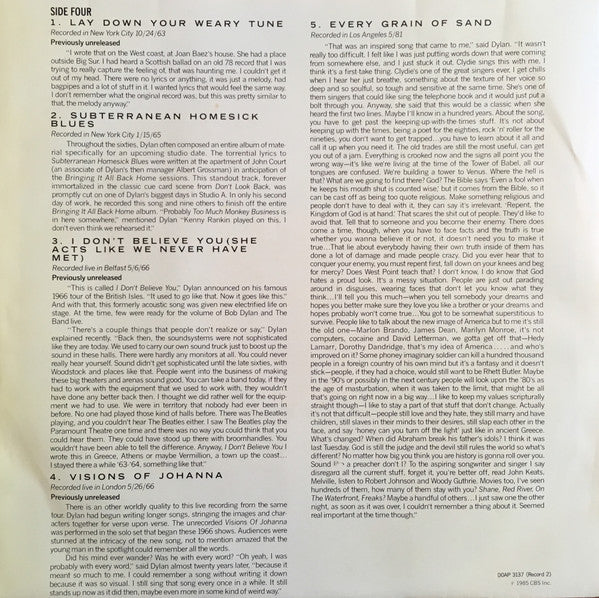 Bob Dylan - Biograph (5xVinyl, Box Set, LP, Compilation) Very Good Plus (VG+) / Very Good Plus (VG+)