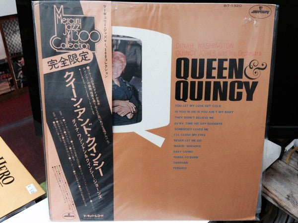 Dinah Washington - Queen & Quincy (Vinyl, LP, Reissue, Stereo) Good Plus (G+) / Very Good (VG)