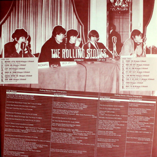 The Rolling Stones - Aftermath (Vinyl, LP, Album, Reissue, Stereo) Near Mint (NM or M-) / Very Good Plus (VG+)