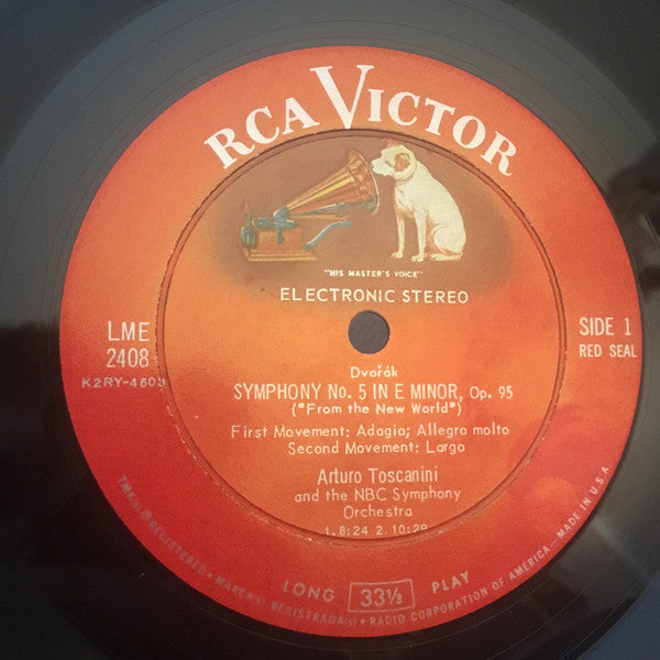 Antonín Dvořák - Dvořák's Symphony "From The New World" (Vinyl, LP, Stereo) Very Good Plus (VG+) / Very Good (VG)