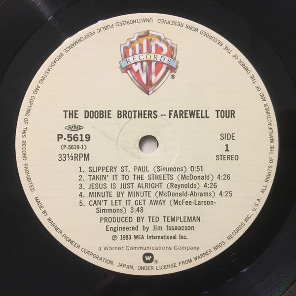 The Doobie Brothers - Farewell Tour (Vinyl, LP, Album)