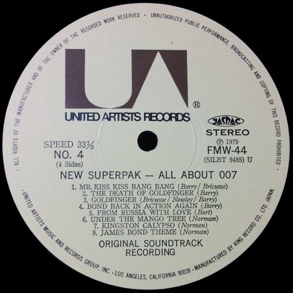 Various - All About 007 (Original Soundtrack Recording) (Vinyl, LP,...