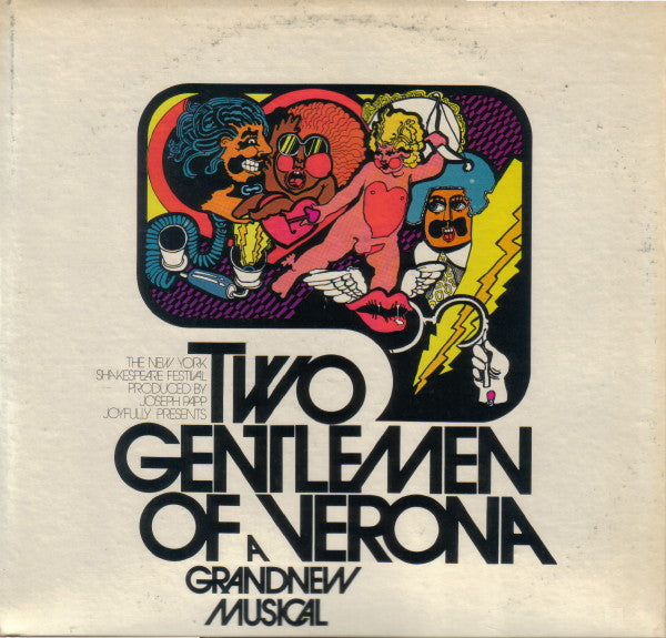 Various - Two Gentlemen Of Verona: A Grand New Musical (Original Broadway Cast Recording) (2xVinyl, LP) Very Good (VG) / Good Plus (G+)