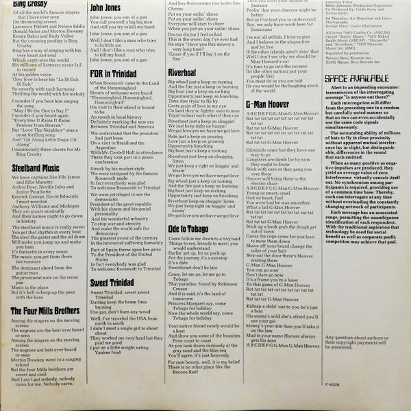 Van Dyke Parks - Discover America (Vinyl, LP, Album) Very Good Plus (VG+) / Good Plus (G+)