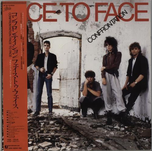 Face To Face (3) - Confrontation (Vinyl, LP, Album) Very Good Plus (VG+) / Very Good Plus (VG+)