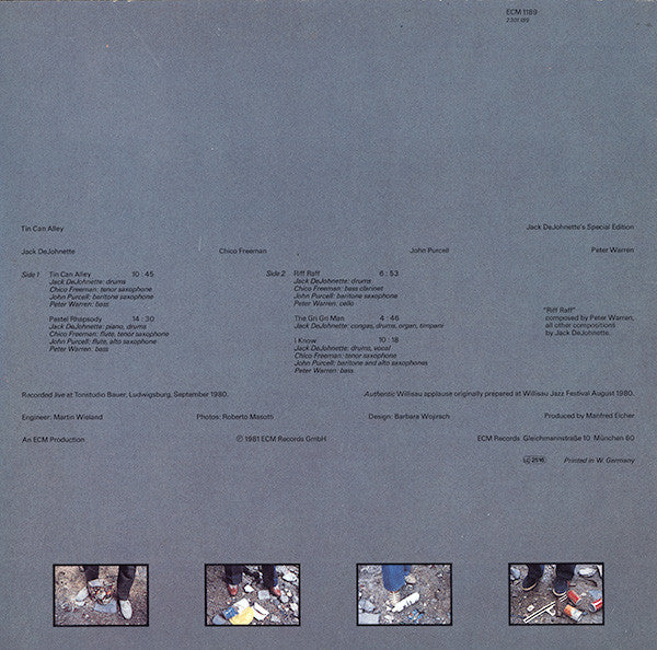 Jack DeJohnette's Special Edition - Tin Can Alley (Vinyl, LP, Album...