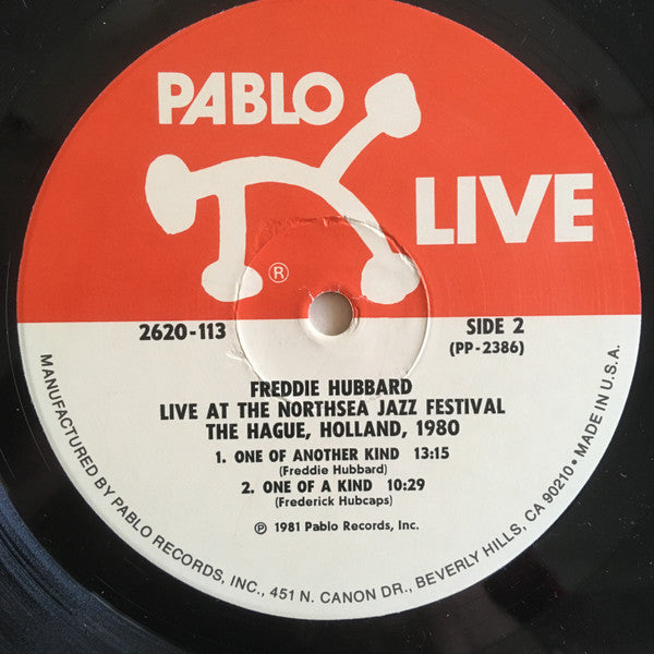 Freddie Hubbard - Live At The Northsea Jazz Festival, The Hague, Holland, 1980 (2xVinyl, LP, Album, Stereo) Good Plus (G+) / Good Plus (G+)