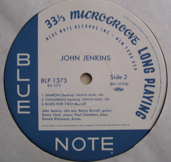 John Jenkins (2) - John Jenkins With Kenny Burrell (Vinyl, LP, Album, Limited Edition, Reissue, Mono) Near Mint (NM or M-) / Very Good Plus (VG+)