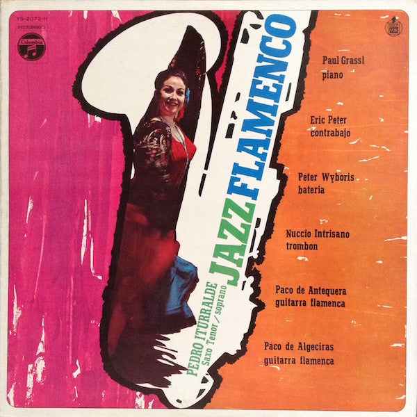 Pedro Iturralde - Jazz Flamenco (Vinyl, LP, Album, Stereo) Very Good Plus (VG+) / Good Plus (G+)