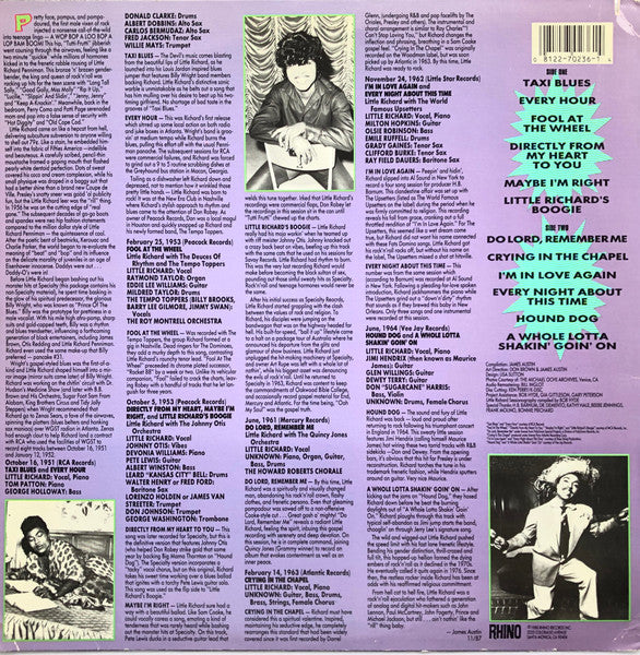 Little Richard - Shut Up! (A Collection Of Rare Tracks, 1951-1964) (Vinyl, LP, Compilation) Very Good (VG) / Very Good (VG)
