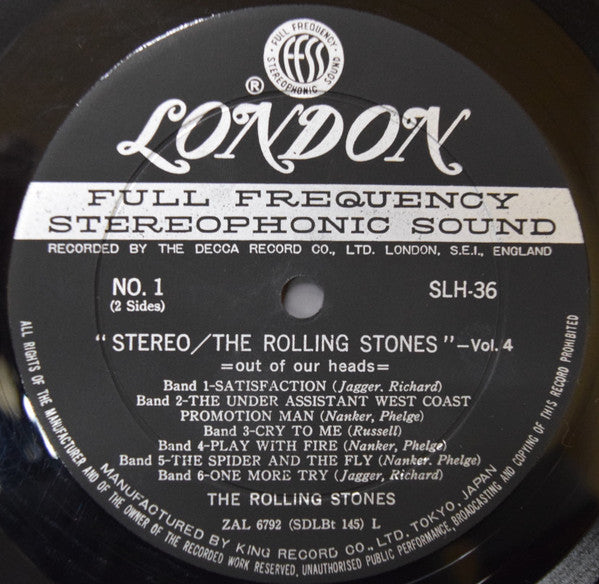 The Rolling Stones - Vol. 4 (Vinyl, LP, Album, Stereo)