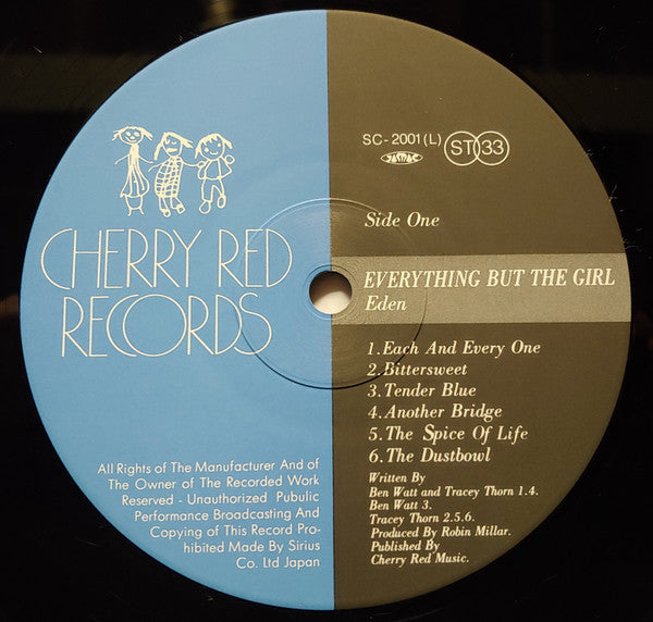 Everything But The Girl - Eden (Vinyl, LP, Album) Good Plus (G+) / Very Good (VG)