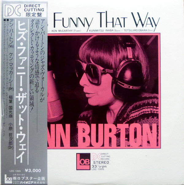 Ann Burton - He's Funny That Way (Vinyl, LP, Album, Limited Edition...