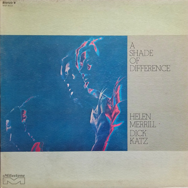 Helen Merrill - A Shade Of Difference (Vinyl, LP, Album) Good Plus (G+) / Very Good (VG)