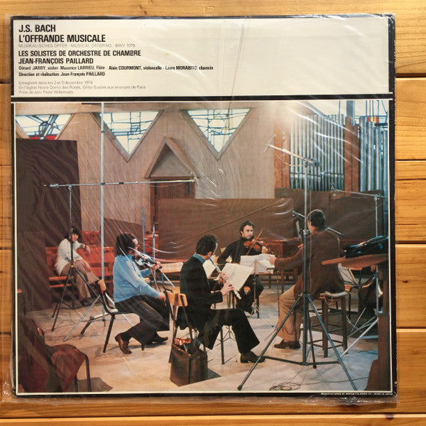 Johann Sebastian Bach - L'Offrande Musicale, BWV 1079 (Vinyl, LP, Album) Very Good Plus (VG+) / Very Good (VG)
