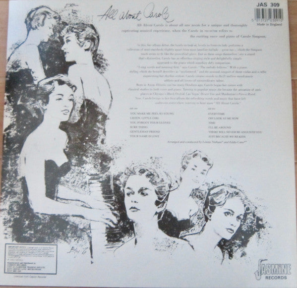 Carole Simpson - All About Carole (Vinyl, LP, Reissue)
