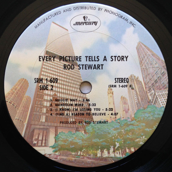 Rod Stewart - Every Picture Tells A Story (Vinyl, LP, Album, Repress) Good Plus (G+) / Very Good (VG)