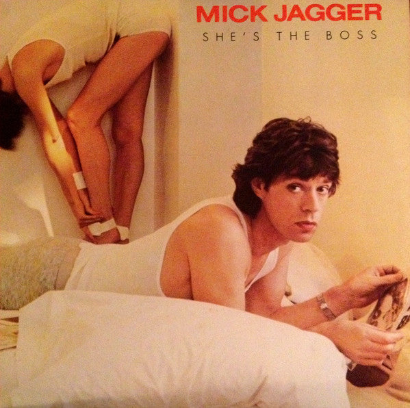 Mick Jagger - She's The Boss (Vinyl, LP, Album, Promo) Very Good Plus (VG+) / Very Good (VG)