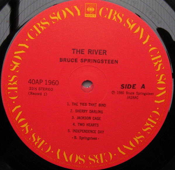 Bruce Springsteen - The River (Vinyl, LP, Album, Repress, Stereo)